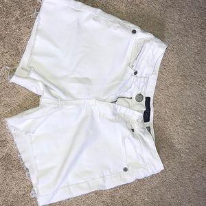 White shorts